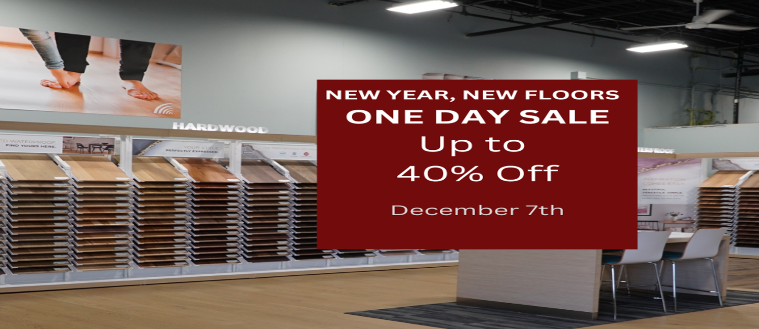 Vinyl flooring with sale tag save up to 40% off maroon one day sale